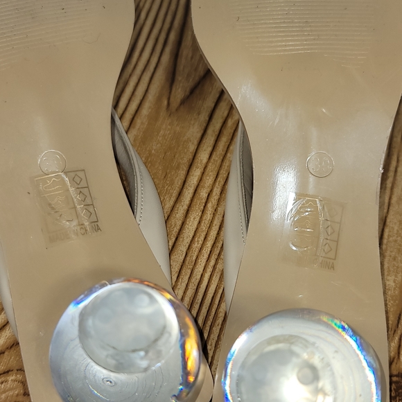 Crystal Ball Low Heel Flip Flops Nude 39 - Picture 5 of 5
